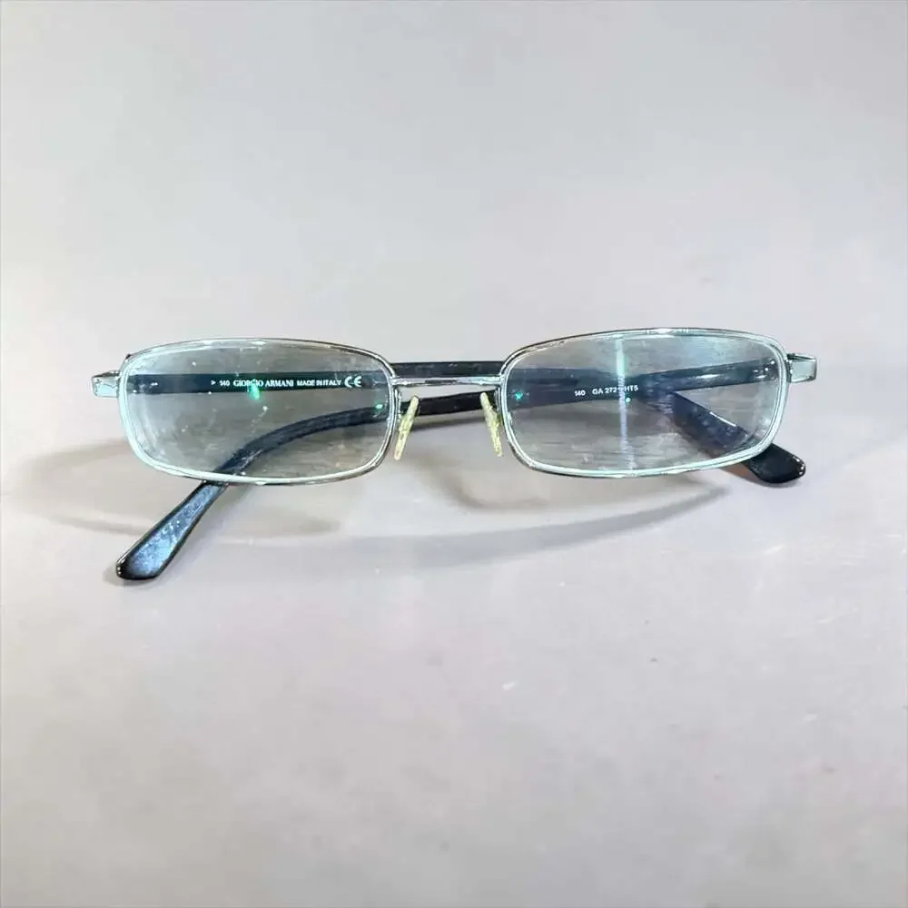 Vintage Giorgio Armani GA 272 HT5 Eyeglasses 52-18-140 Italy Slim Rectangular